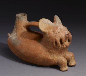 Feline Vessel, Vicus Culture